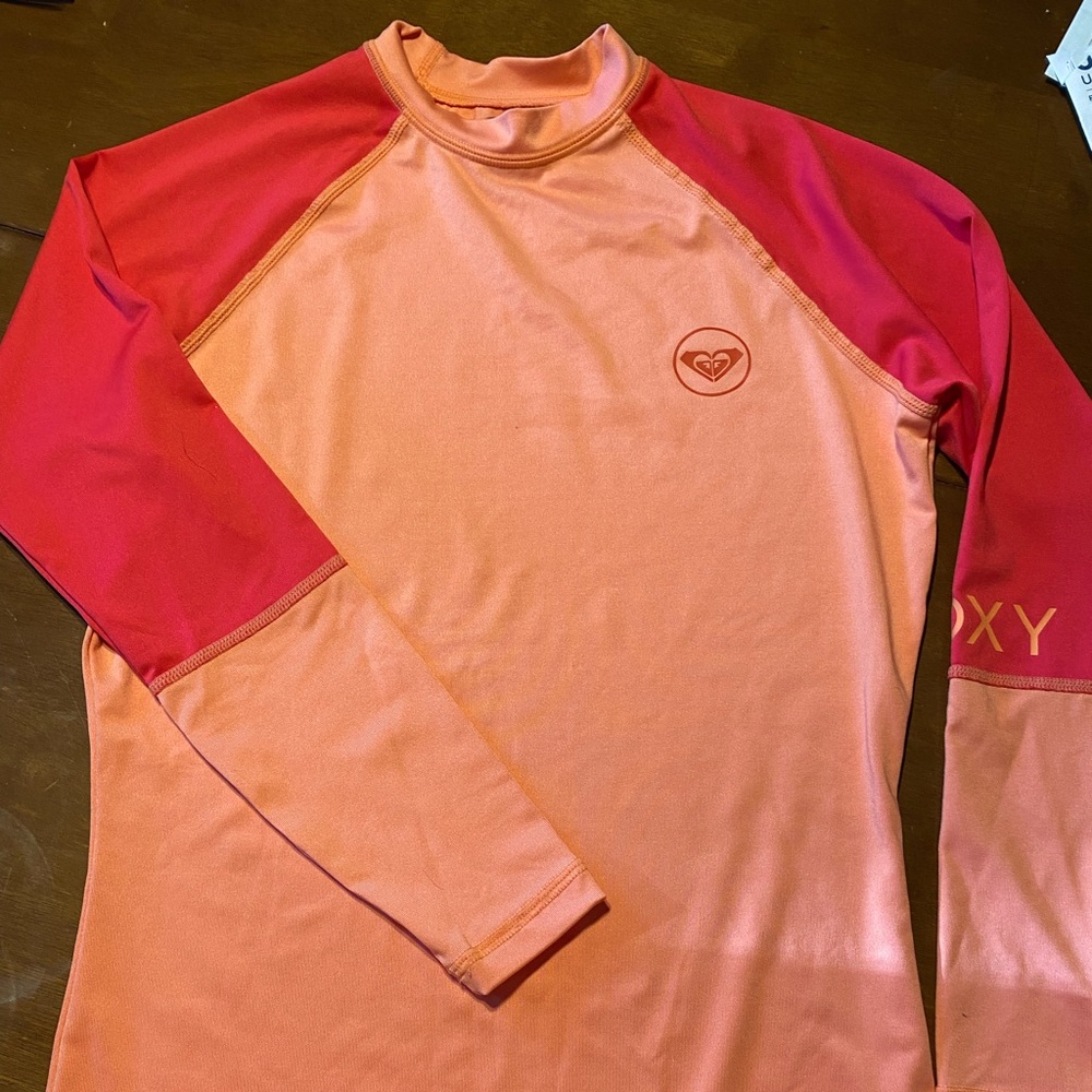 Roxy rash guard swim shirt